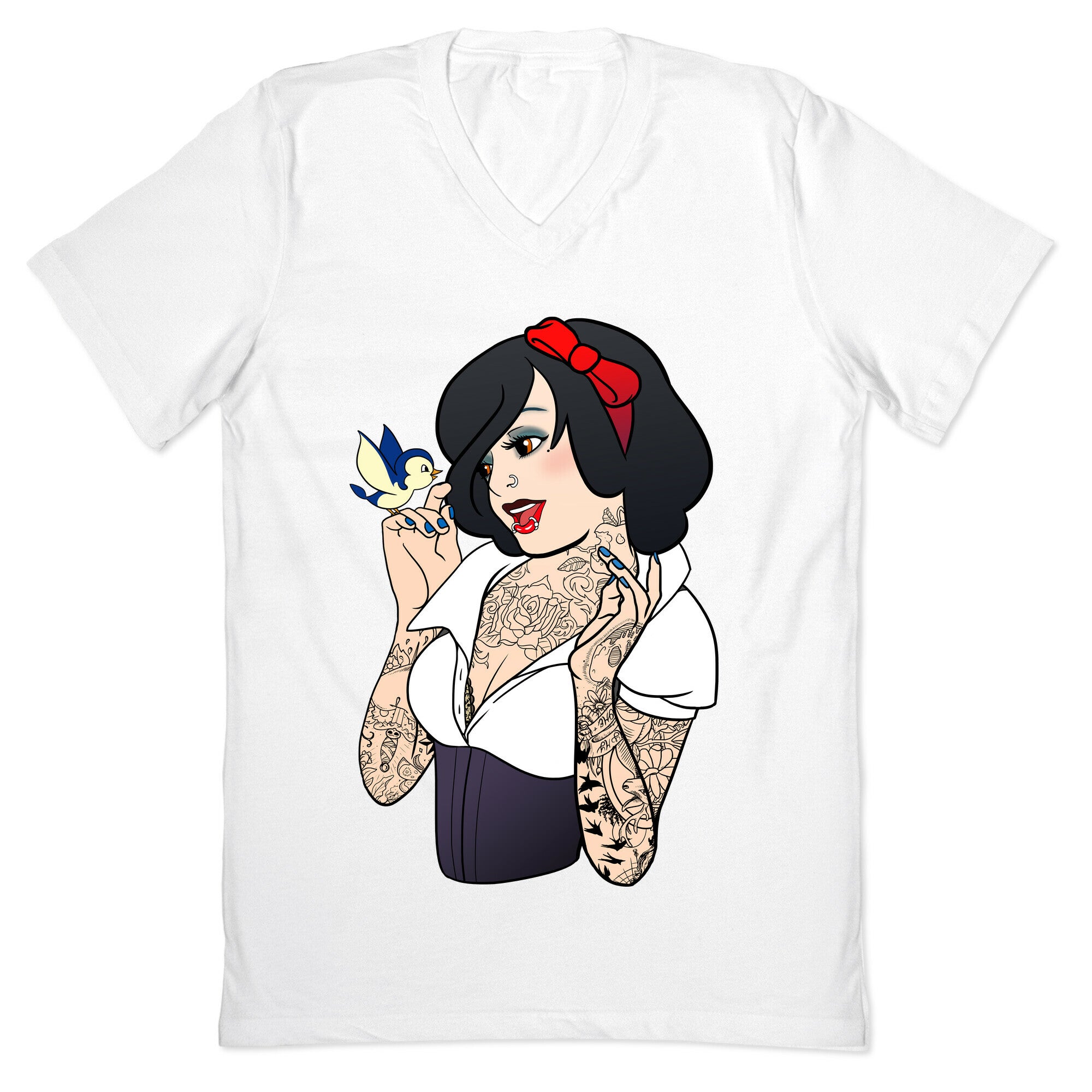 Snow Punk Princess V-Neck